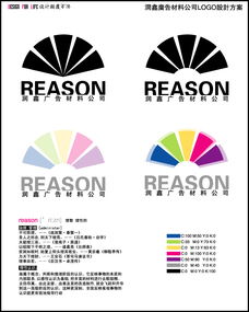 潤鑫廣告耗材公司 及產(chǎn)品 logo 名片設(shè)計(jì)